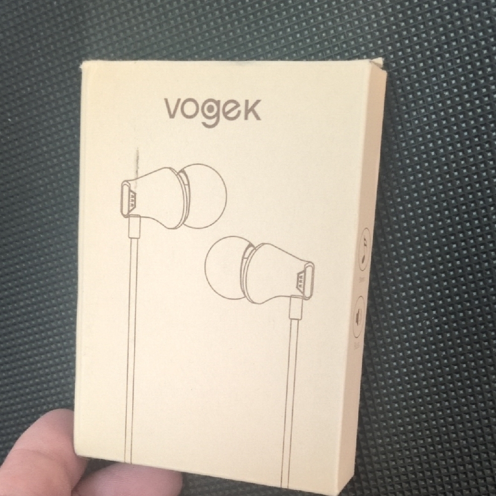 Black In-Ear Headphones